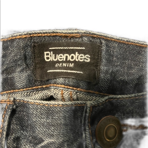 Mens blue notes jeans - Picture 3 of 3